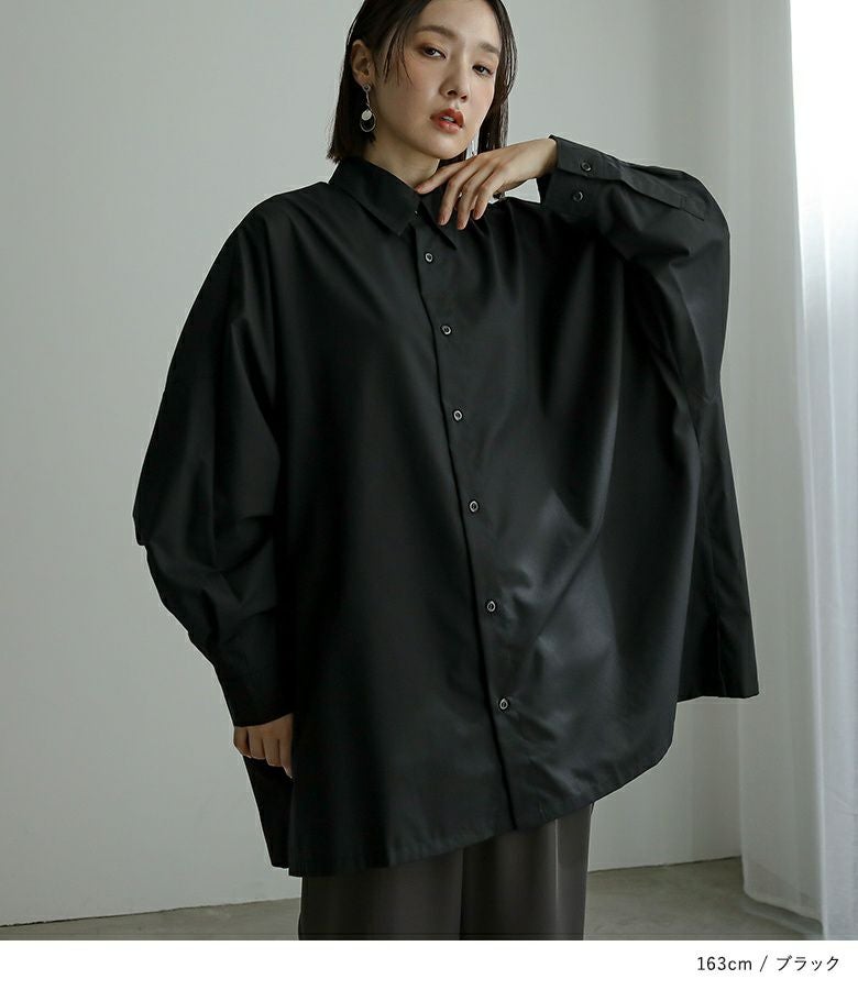 n'OrLABELドルマンビッグシャツ』