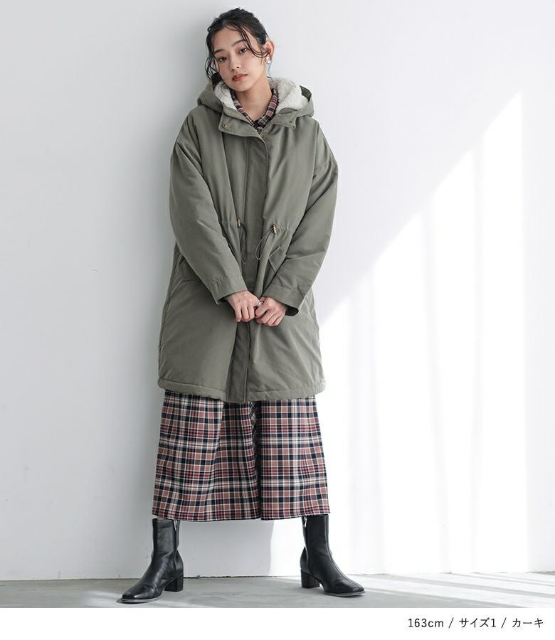 BARNEYS NEWYORK ✨5way撥水モッズコート　ベルテッド　ファー MAJESTIC LEGON（マジェスティックレゴン） コート アウター 2way