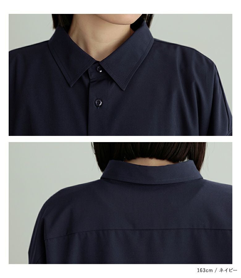 n'OrLABELレイヤードロングシャツ』