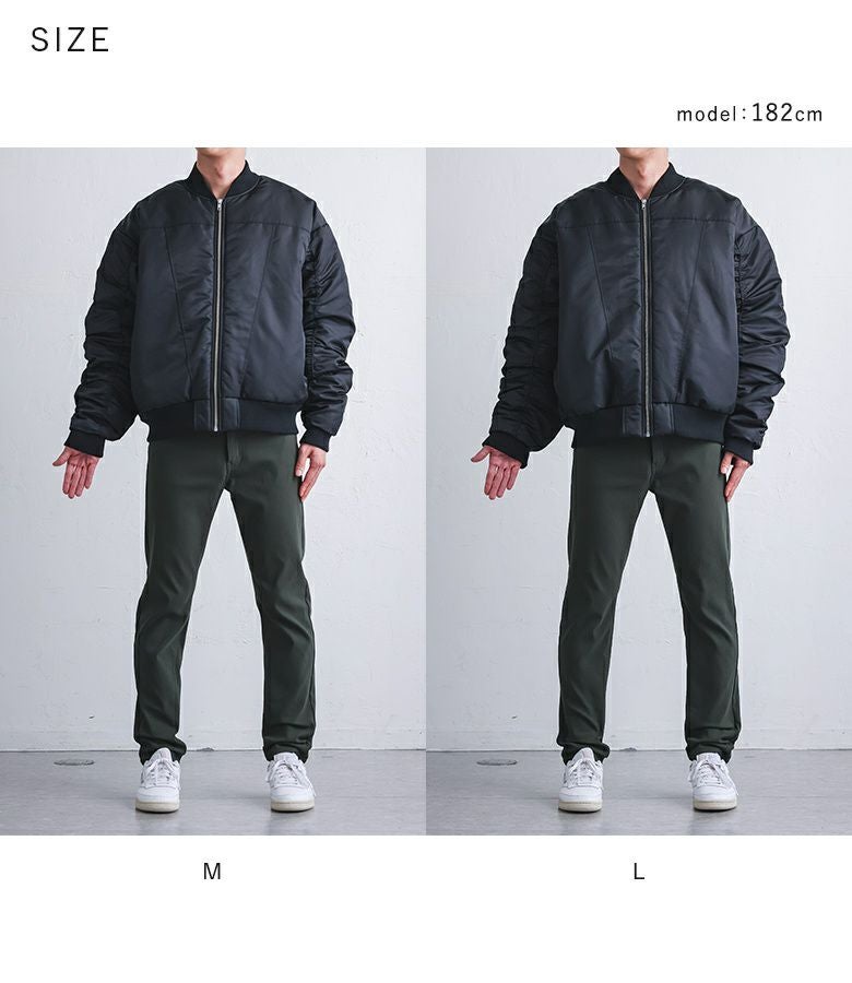 MDR中綿入りタックスリーブMA-1』