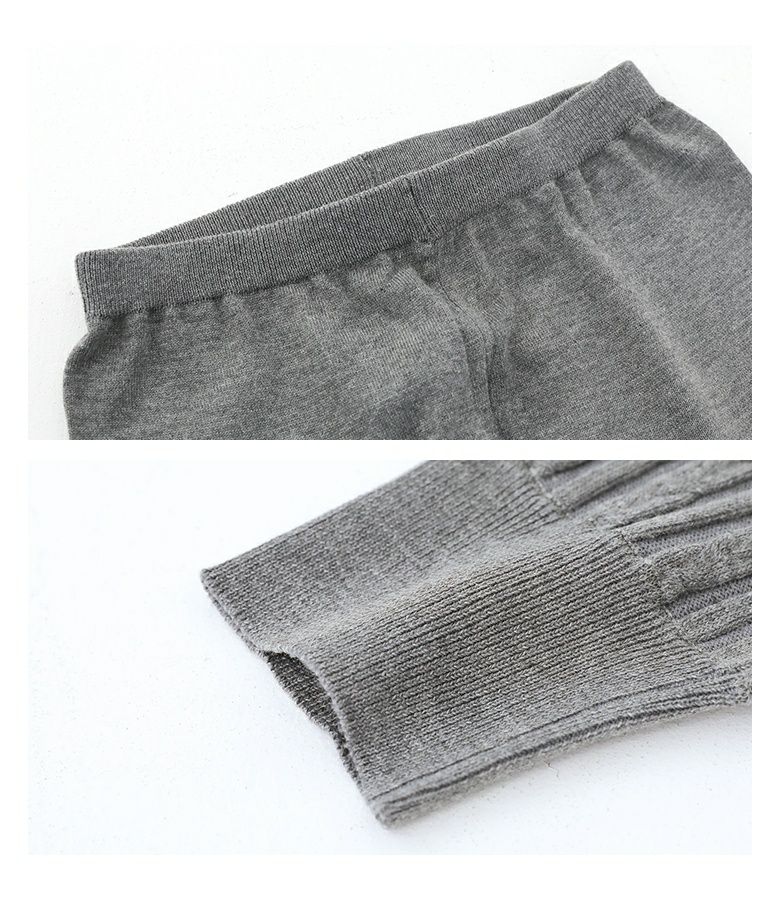 n'OrLABELケーブルニットレギンス』◇