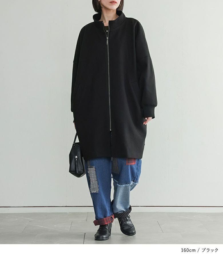 n'OrLABELドルマンスリーブコート』