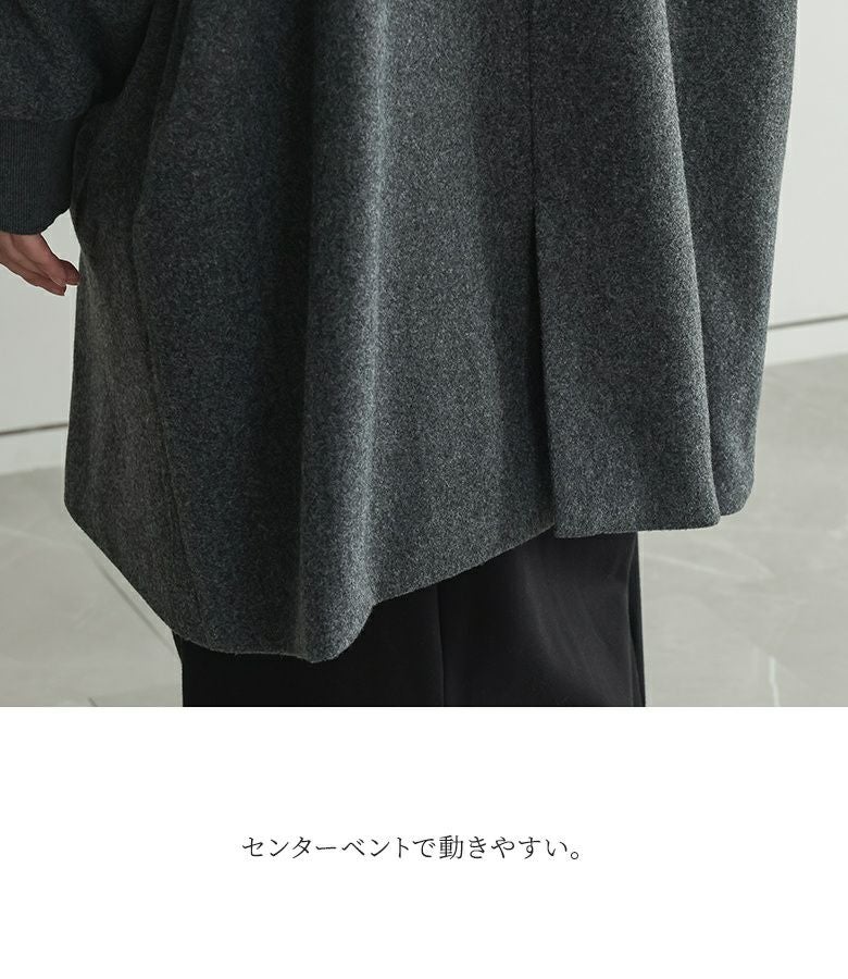 n'OrLABELドルマンスリーブコート』