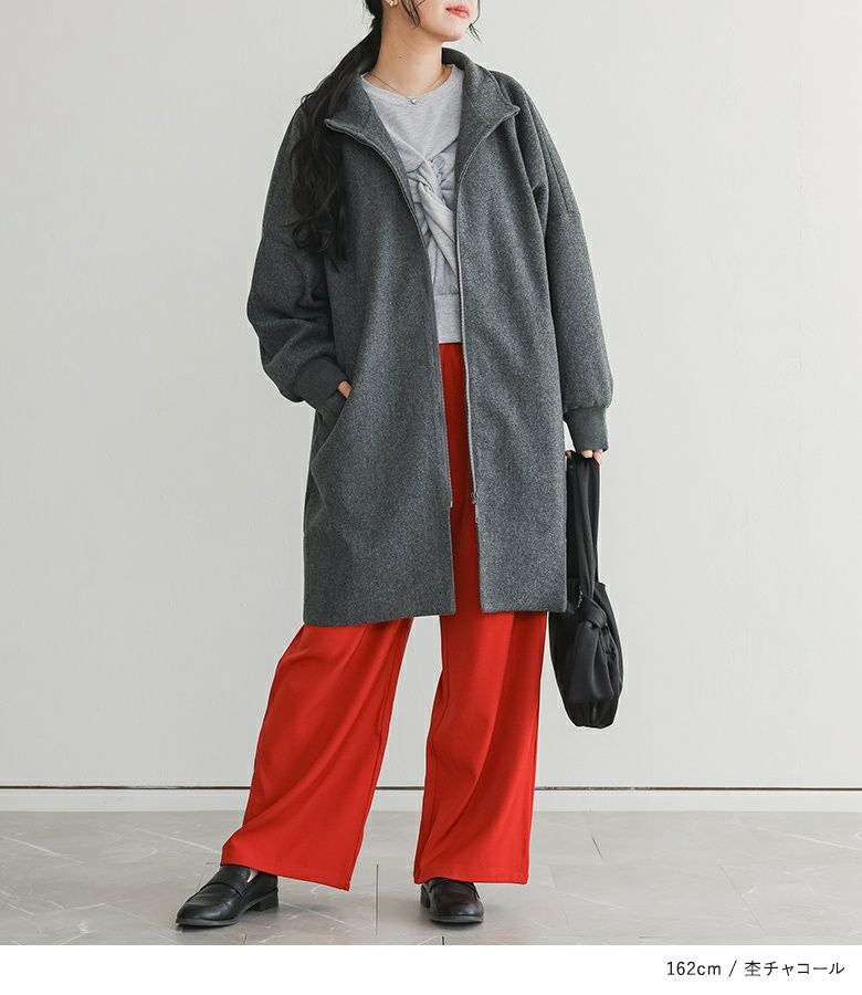 n'OrLABELドルマンスリーブコート』