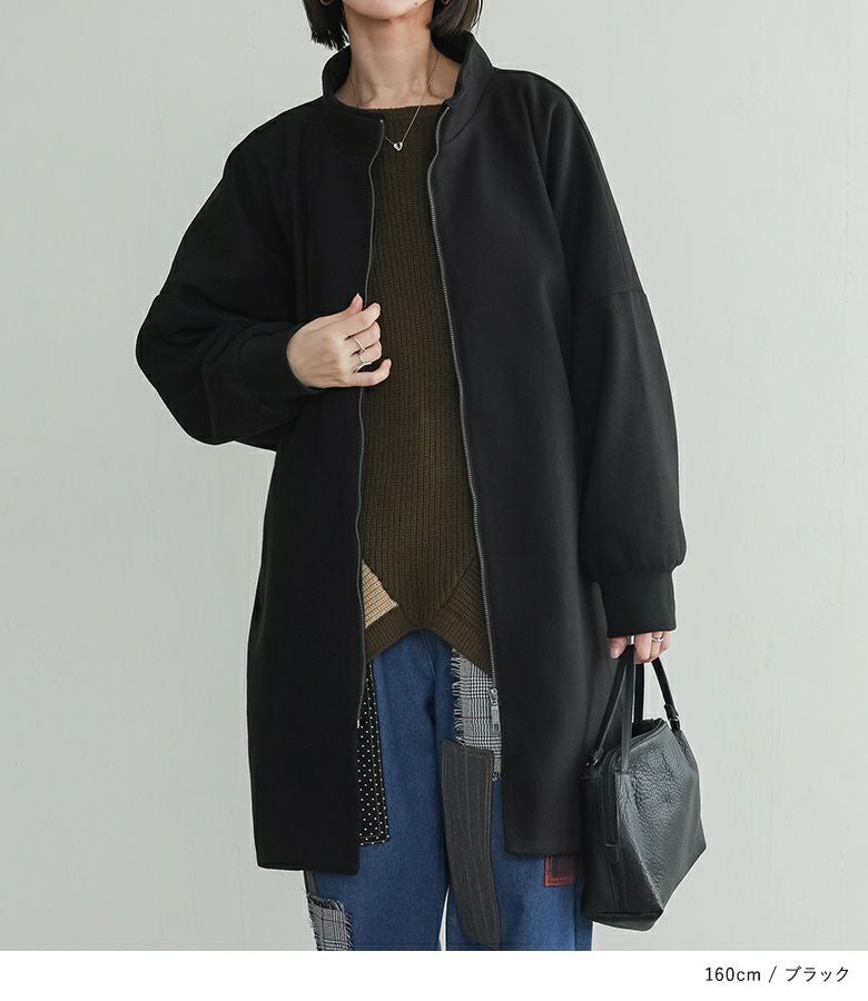 n'OrLABELドルマンスリーブコート』