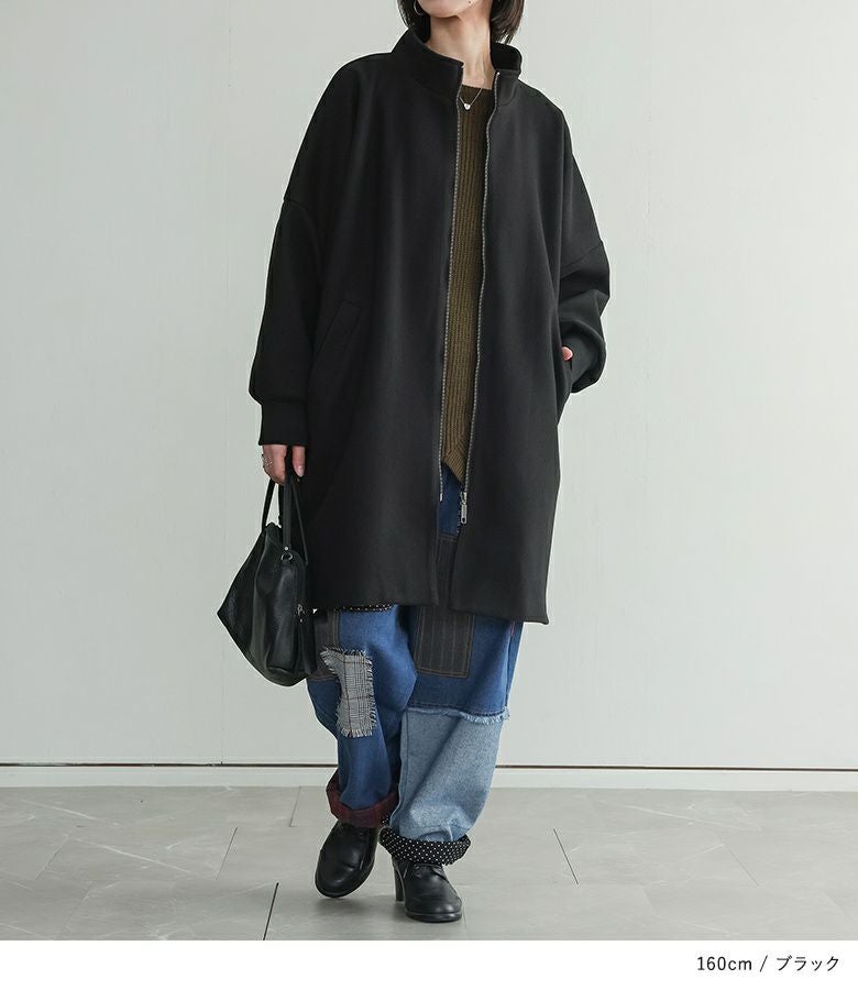 n'OrLABELドルマンスリーブコート』