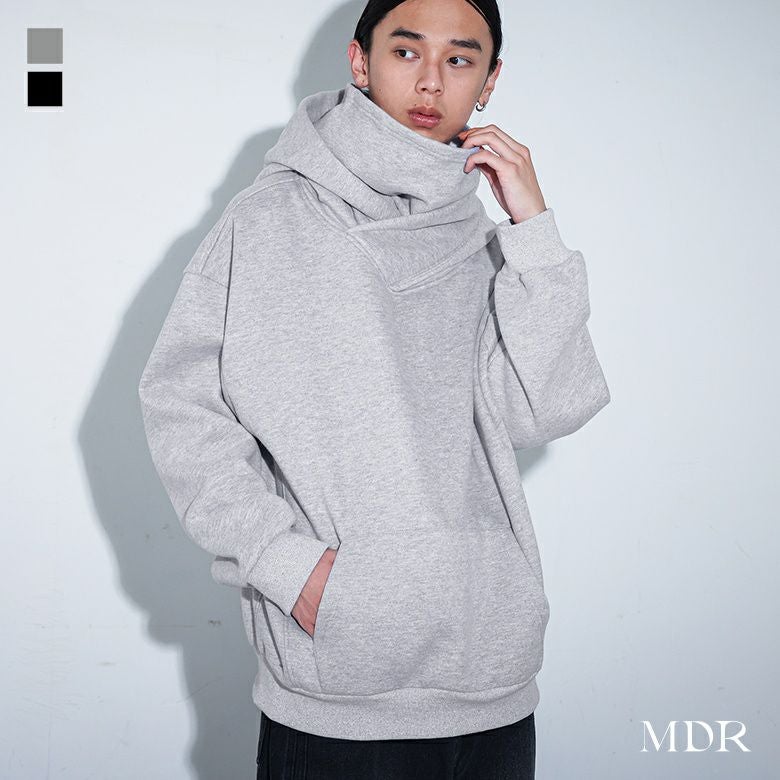 MDR(エムディアール)裏起毛スタンドフーディー