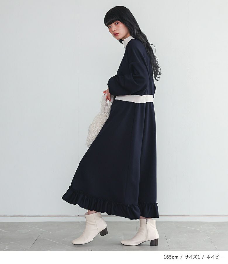 SOMARTA ソマルタ　ワンピース somari imaginationジャージフレアワンピース』
