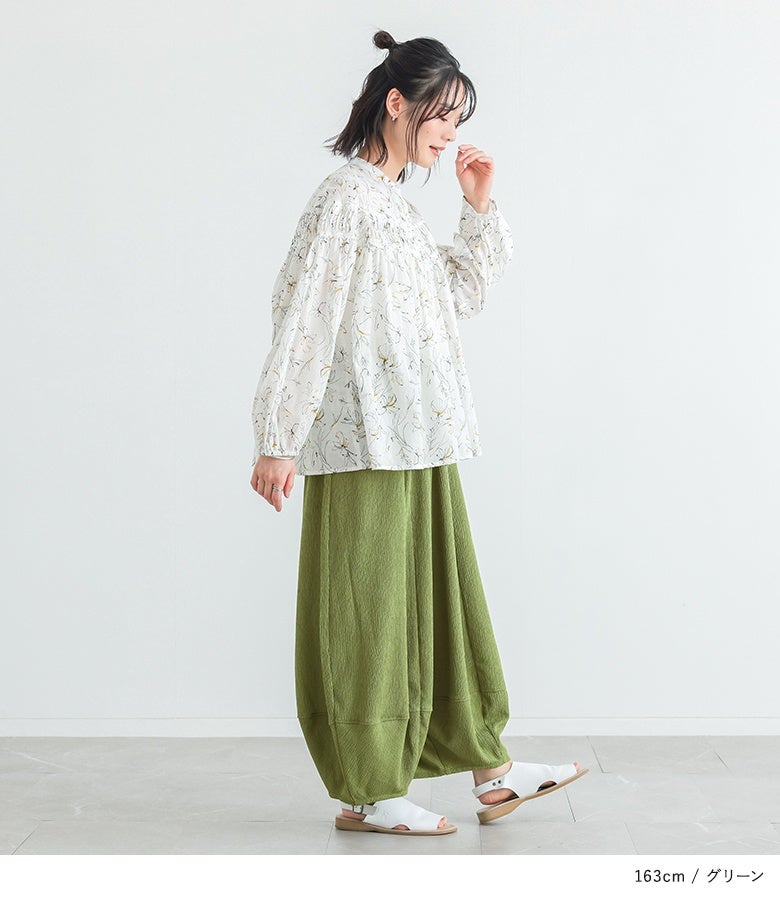 K*O様 DIALRANGE オリーブグリーン ワイドパンツ2XL フィットネスウェア | ワイドパンツ＊オリーブ 【フリー】 [Vol.72