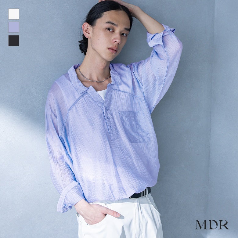 MDR(エムディアール)スキッパーシャツ