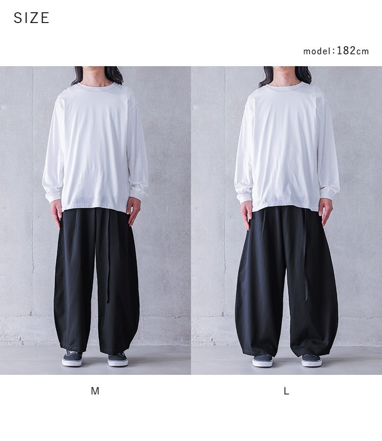 MDRTRベルト付きバレルパンツ』